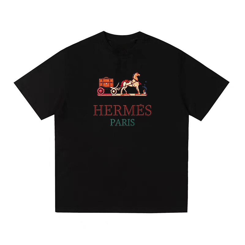 HERMES Kaos Logo Seri Huruf, Unisex '"COD '"  HE - 24