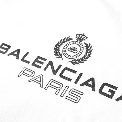 Kaos Pendek Balenciaga dengan Motif Gambar/Cetak, Cocok untuk Pria dan Wanita -BL-42