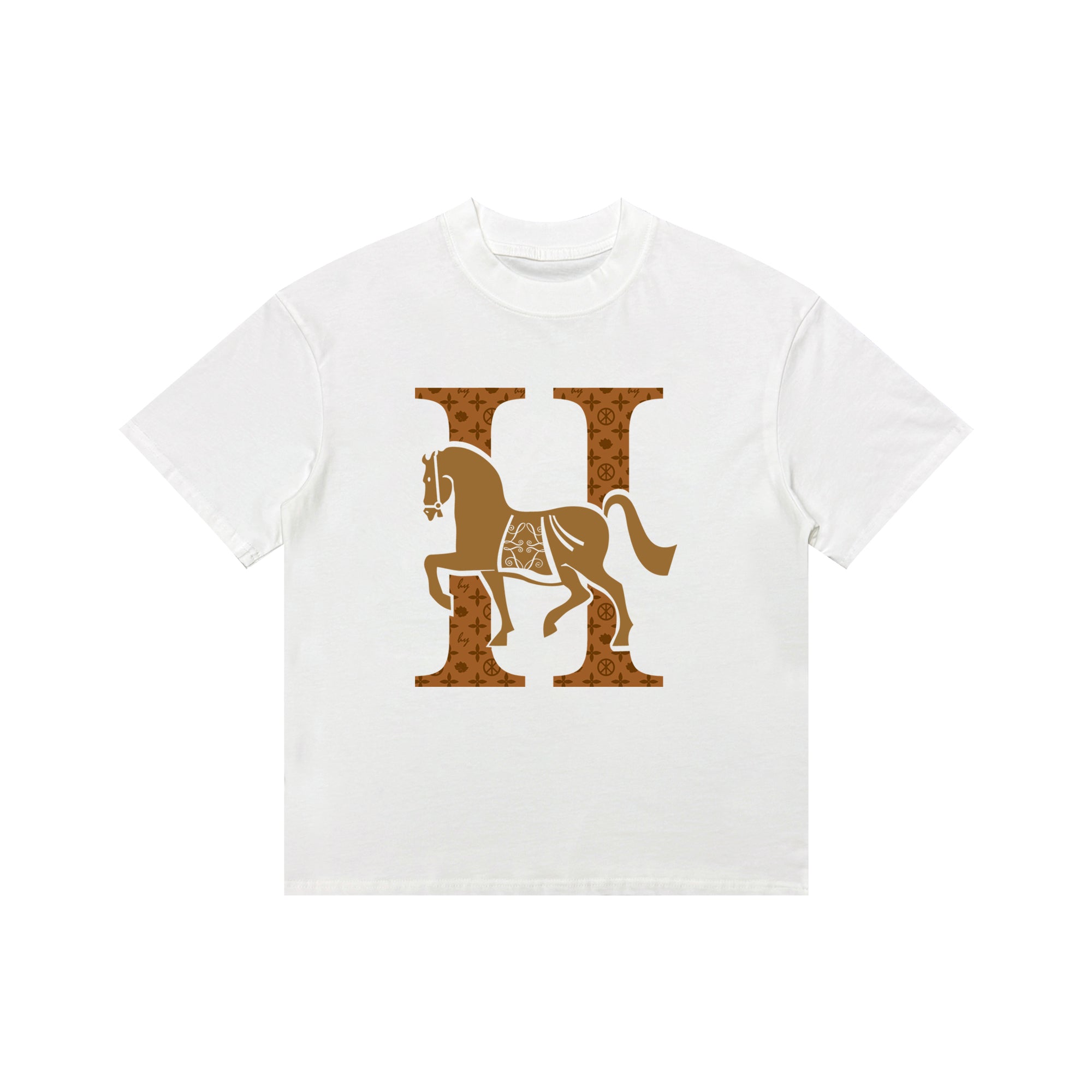 HERMES Kaos Logo Seri Huruf, Unisex '"COD '"  HE - 27