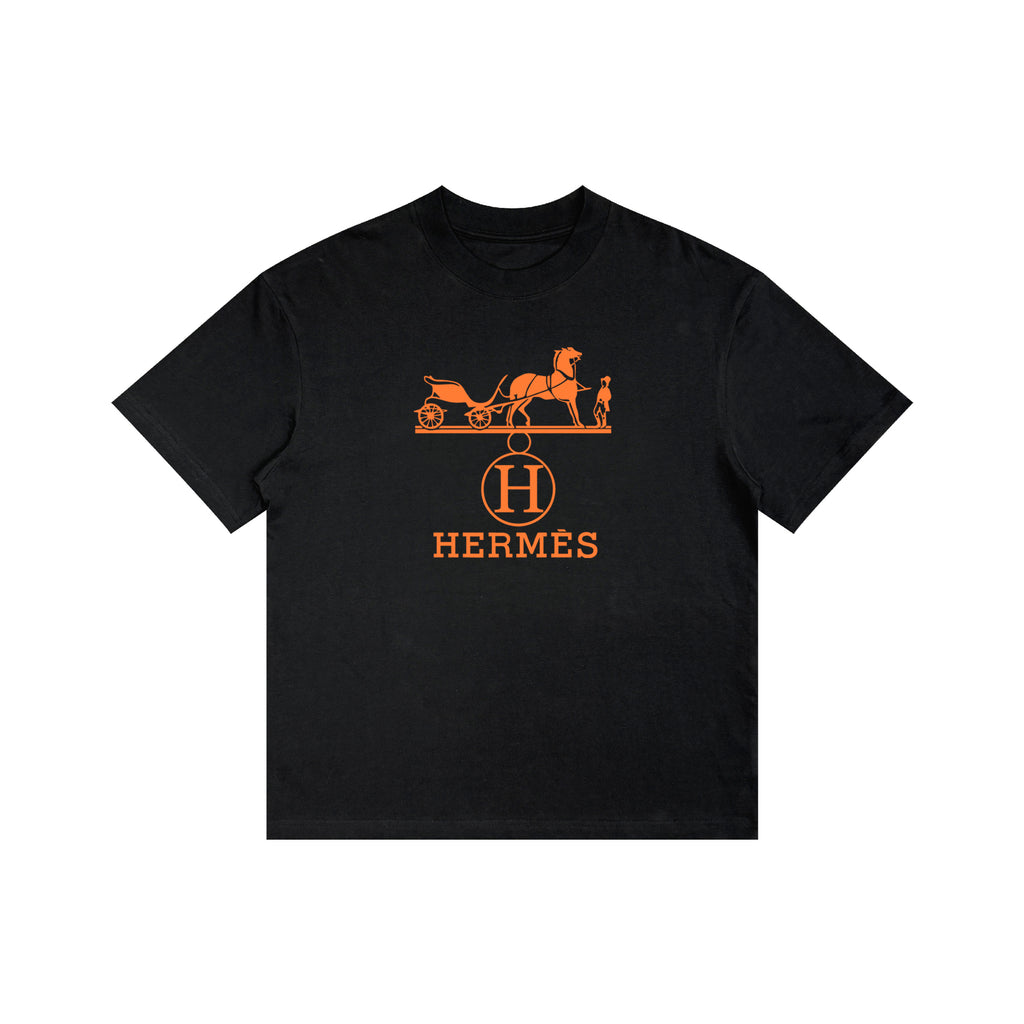 HERMES Kaos Logo Seri Huruf, Unisex '"COD '"  HE - 29