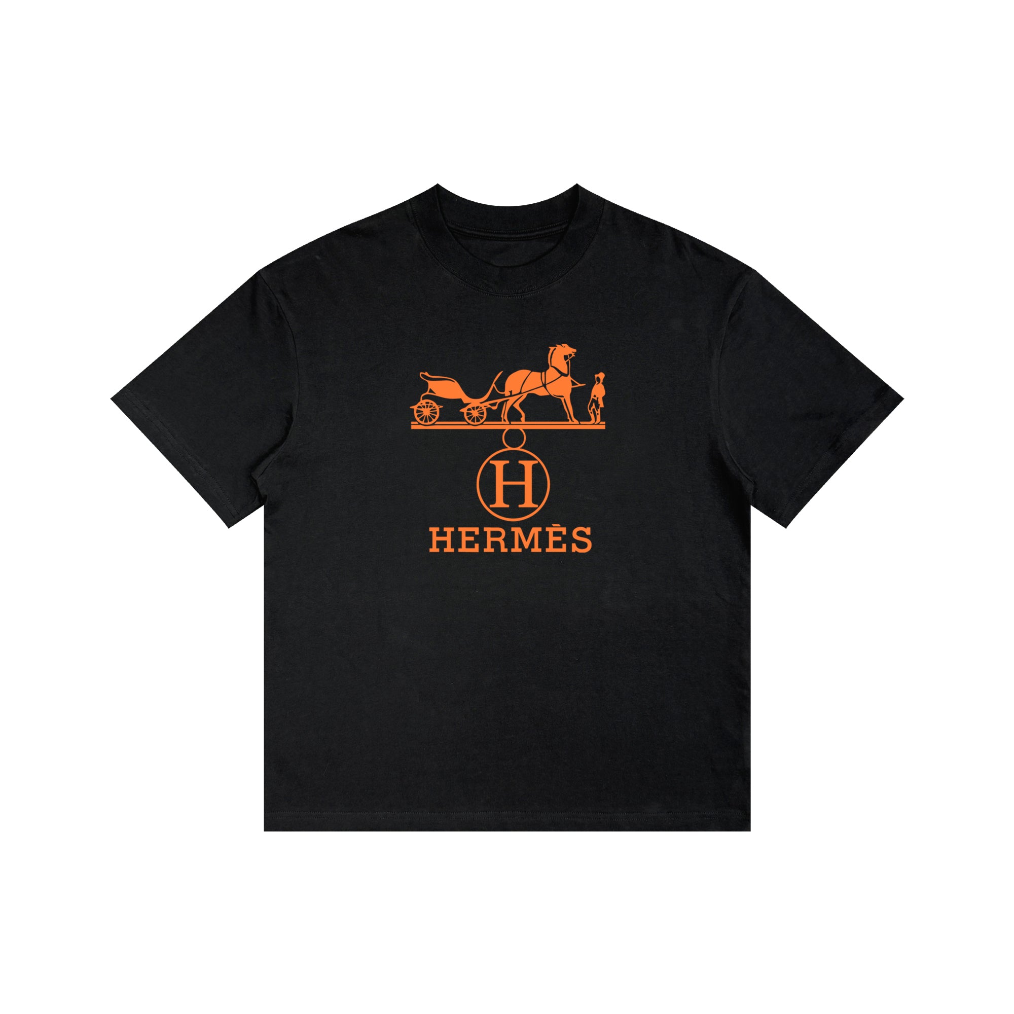 HERMES Kaos Logo Seri Huruf, Unisex '"COD '"  HE - 29