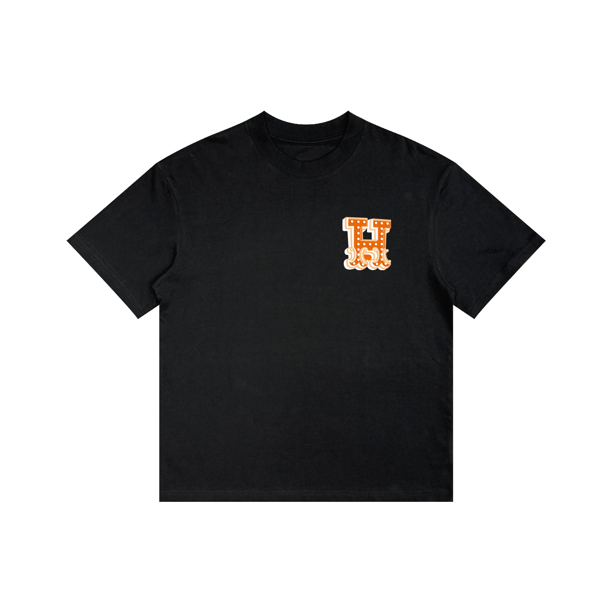 HERMES Kaos Logo Seri Huruf, Unisex '"COD '"  HE - 32