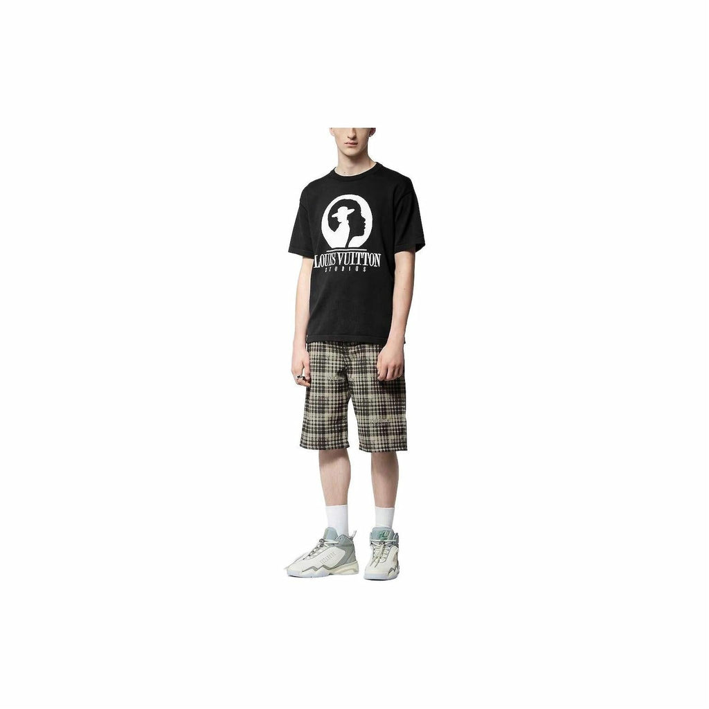 LV Kaos Logo Seri Huruf, Unisex, COD '-L-19
