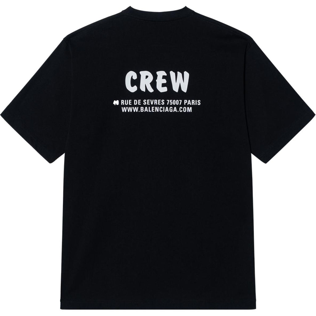 Kaos Pendek Balenciaga dengan Motif Gambar/Cetak, Cocok untuk Pria dan Wanita -BL-41