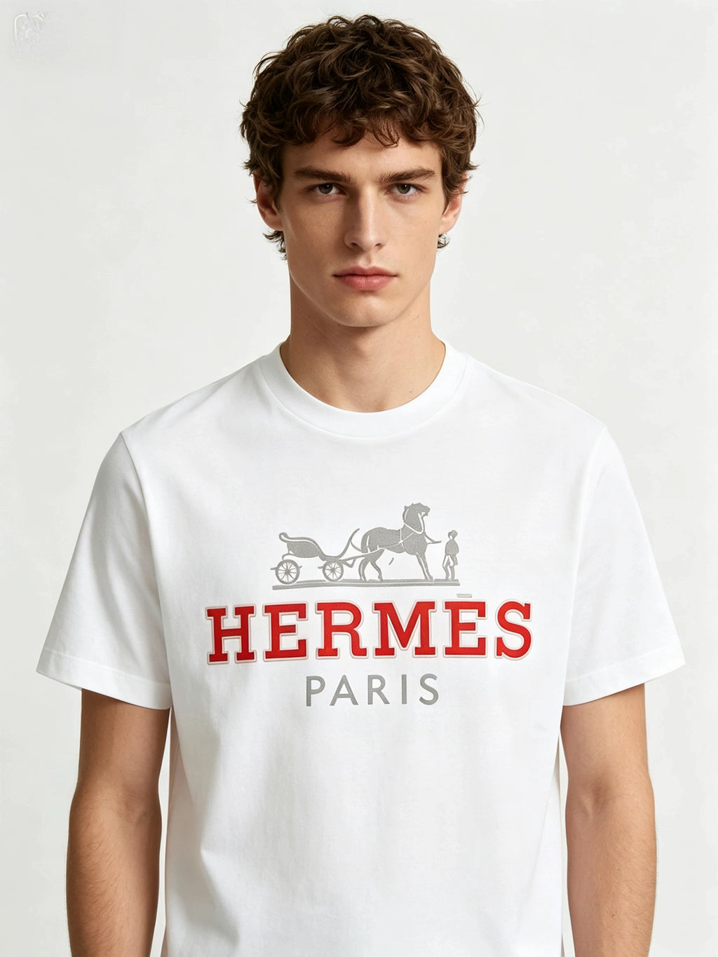 HERMES Kaos Logo Seri Huruf, Unisex '"COD '" HE - 19
