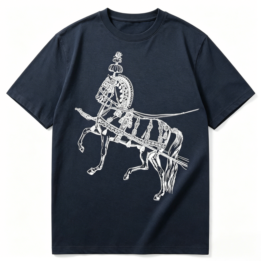 HERMES Kaos Logo Seri Huruf, Unisex '"COD '"  HE - 22