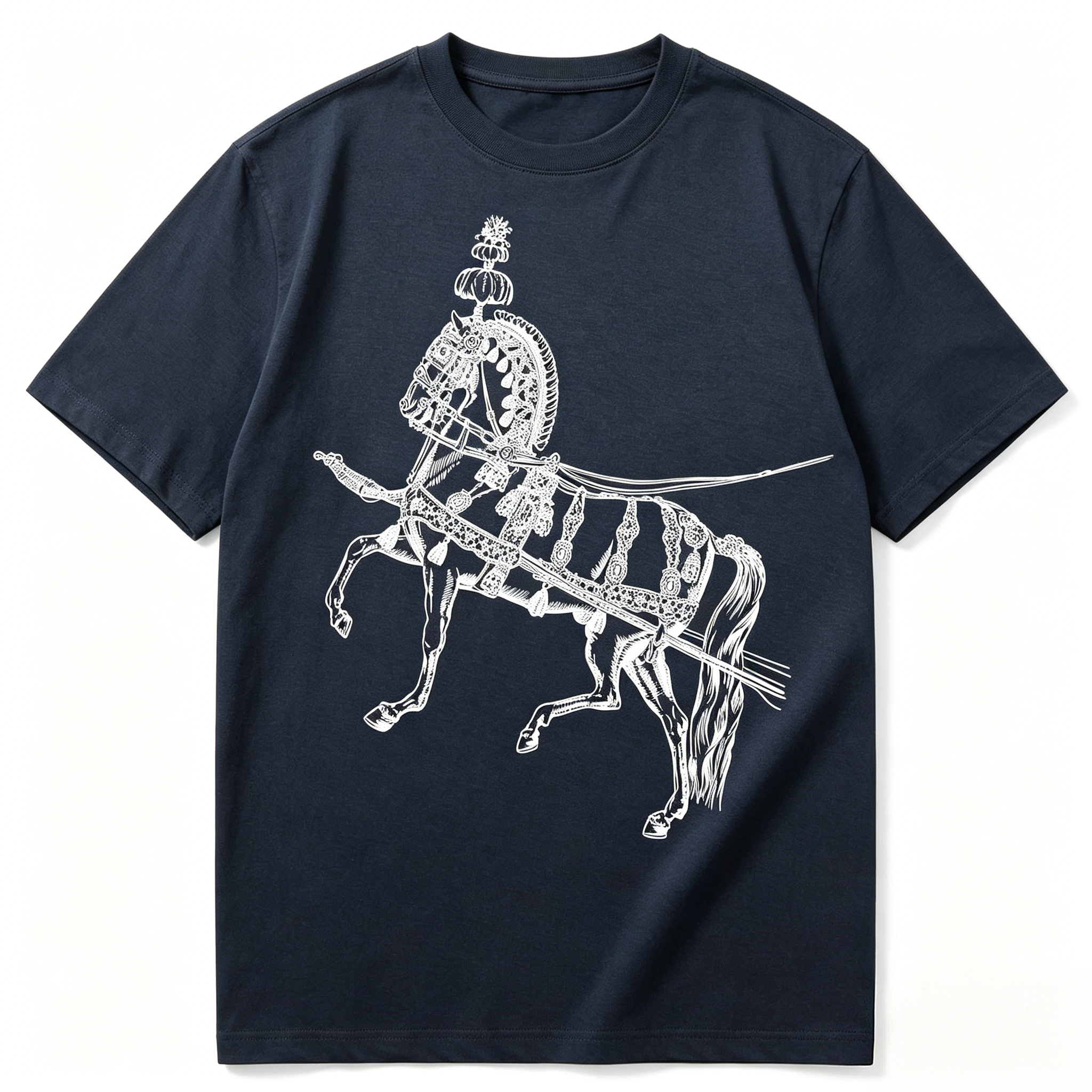 HERMES Kaos Logo Seri Huruf, Unisex '"COD '"  HE - 22