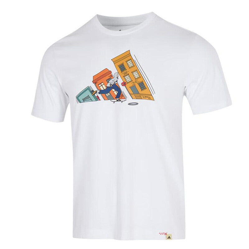 adidas Kaos Logo Seri Huruf, Unisex, COD '" AD-7