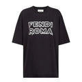 Kaos Pendek FENDI dengan Motif Gambar/Cetak, Cocok untuk Pria dan WanitaF-13