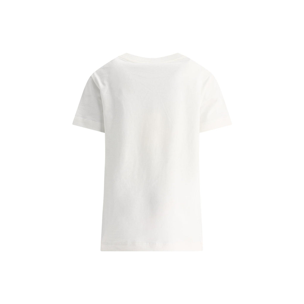 Kaos Pendek FENDI dengan Motif Gambar/Cetak, Cocok untuk Pria dan WanitaF-41