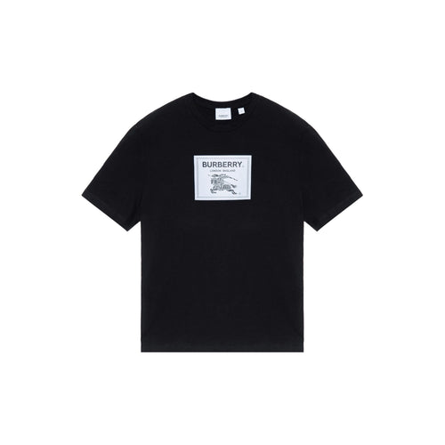 Burberry Kaos Logo Seri Huruf, Unisex, COD '"B-65