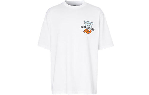 Burberry Kaos Logo Seri Huruf, Unisex, COD '"B-53