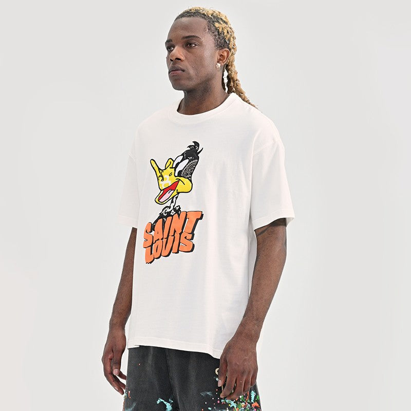 LV Kaos Logo Seri Huruf, Unisex, COD '-L-27
