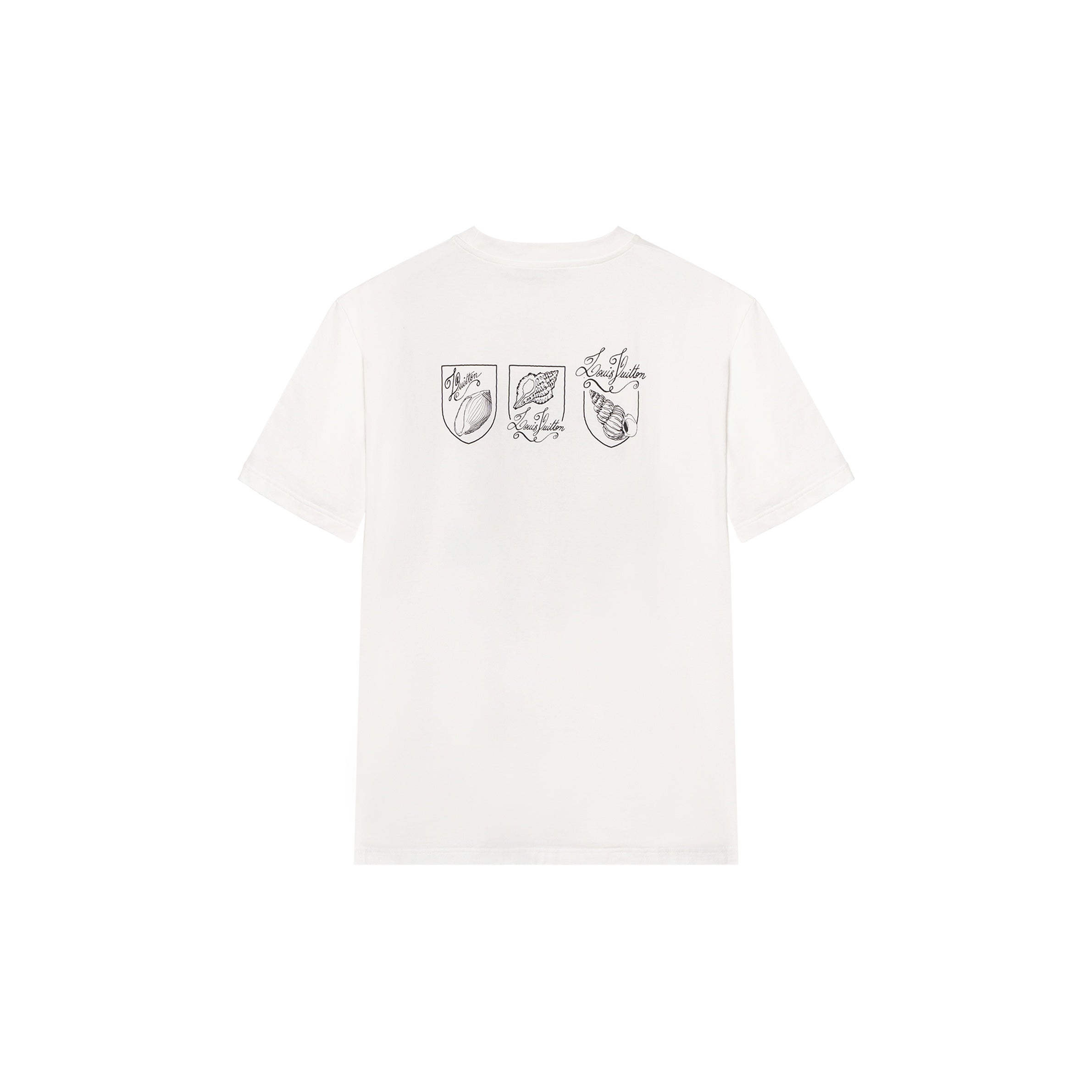 LV Kaos Logo Seri Huruf, Unisex, COD '-L-08