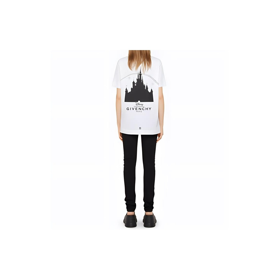 Kaos Givenchy Bermotif, Unisex -J-47